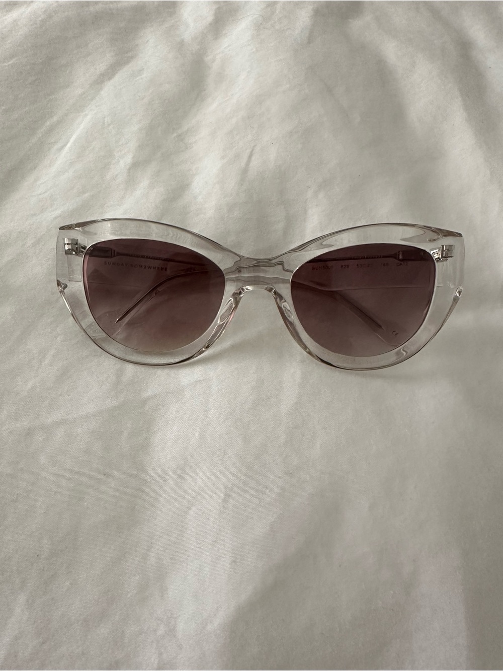 Sunday Somewhere Harper Sunglasses Clear